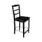 Whitewood Industries Solid Wood Madrid Counter Height Dining Stool - 24" Seat Height S46-402 - alternate 7